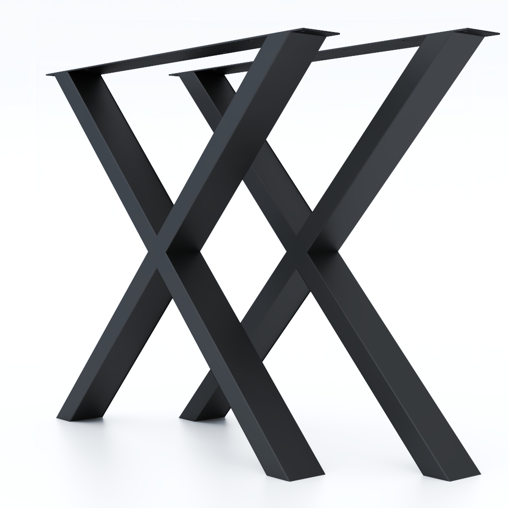 Autonomi forbandelse Fearless Bordben X design | Kjøp bordben her | Norsk Nettbutikk | Metallbordben.no