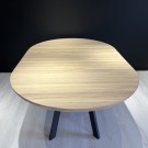 LOFOTEN - RUNDT HELTRE EIK SPISEBORD med 1 tilleggsplate Ø120/130/140cm thumbnail