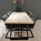  Trapes Design Bordben - 1 ben (71cm høyde x 80cm bredde) thumbnail