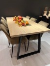 71CM Trapes design BORDBEN (70cm bredde) - 1 ben thumbnail