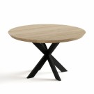 Ø130cm ASTRID NATURELL RUNDT SPISEBORD  thumbnail