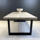 48CM FIRKANTET DESIGN BEN TIL SALONGBORD - 1 ben  thumbnail