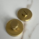 WC-lås - Bøstet Messing thumbnail