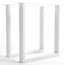 FIRKANTET DESIGN BORDBEN - 1 BEN (71CM HØYDE X 70CM BREDDE)    thumbnail
