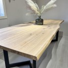 JAN SPISEBORD 250X90X75 ,FARGE NATUREL-2delt, eikestokk thumbnail