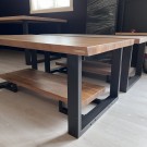  46cm Firkantet+hyle design bordben -2ben thumbnail
