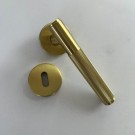  Dørhåndtak Innerdør OSLO- Bøstet Messing thumbnail