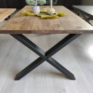 H 44 CM  X  DESIGN BORDBEN TIL SALONGBORD - 1 ben thumbnail