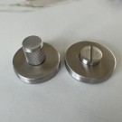 WC-lås - Bøstet Stål thumbnail