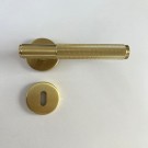  Dørhåndtak Innerdør OSLO- Bøstet Messing thumbnail