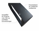  46 CM  X  DESIGN BORDBEN TIL SALONGBORD - 1 ben   thumbnail