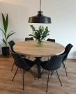  DOBBEL-X DESIGN BORDBEN TIL RUNDT SPISEBORD thumbnail