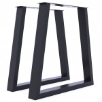  TRAPES DESIGN BORDBEN - 1 ben (71cm høyde x 70cm bredde)