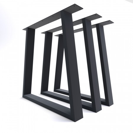 71CM TRAPEZIUM DESIGN 3 BEN METALLTYKKELSE 7x3cm