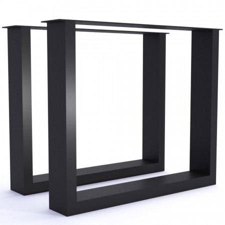 FIRKANTET DESIGN BORDBEN - 1 BEN (70cm høyde x 90cm bredde)
