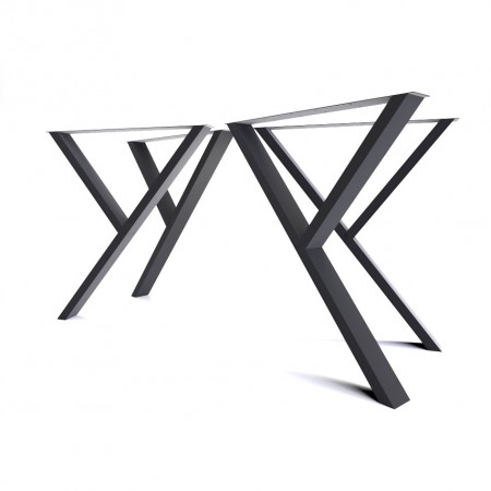 71CM Y DESIGN BEN -metalltykkelse 7x3cm 4BEN