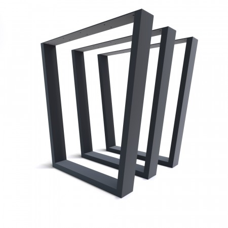 71CM V DESIGN 3 BEN METALLTYKKELSE 7X3 CM
