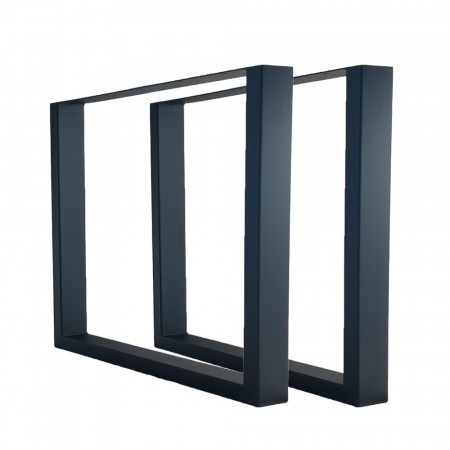 71CM FIRKANTET DESIGN BEN -metalltykkelse 7x3 cm